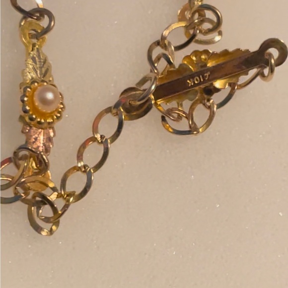 10k Tri Gold black hills bracelet - Picture 4 of 6